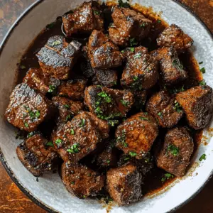 Get ready for a flavor-packed delight with these Cajun Garlic Butter Steak Bites! Juicy steak pieces are coated in a zesty Cajun spice mix and sautéed to perfection in rich garlic butter. Perfect for a quick dinner or as an impressive appetizer for your next gathering. Don’t forget to save this recipe for your upcoming meal plans!