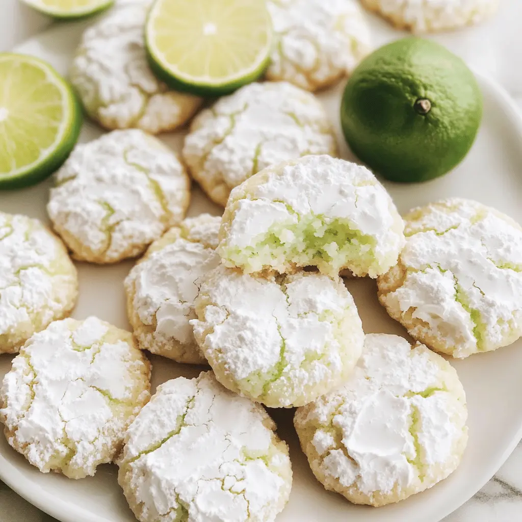 These Coconut Key Lime Crinkle Cookies are a delightful twist on classic flavors! With a refreshing hint of key lime and a touch of coconut, every bite offers a chewy texture and vibrant taste. Perfect for summer gatherings or a sweet treat at home. Save this recipe to bring a touch of tropical cheer to your baking lineup!
