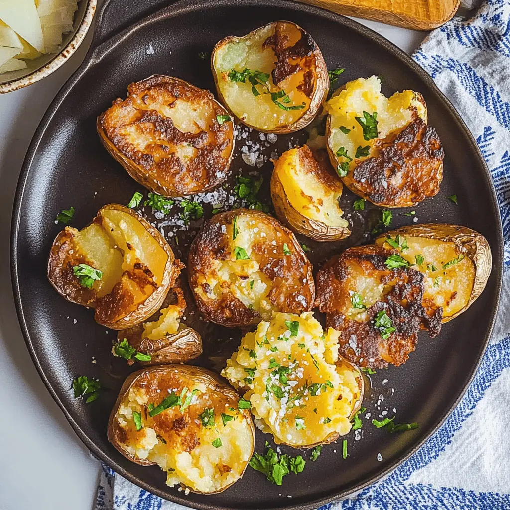 Get ready to impress with these Easy Blackstone Smashed Potatoes! Crispy on the outside and fluffy on the inside, this recipe features garlic and herbs that enhance the flavor beautifully. Perfect for a weeknight dinner or a backyard BBQ—save this pin to whip up these tasty potatoes anytime you crave a delicious side dish!