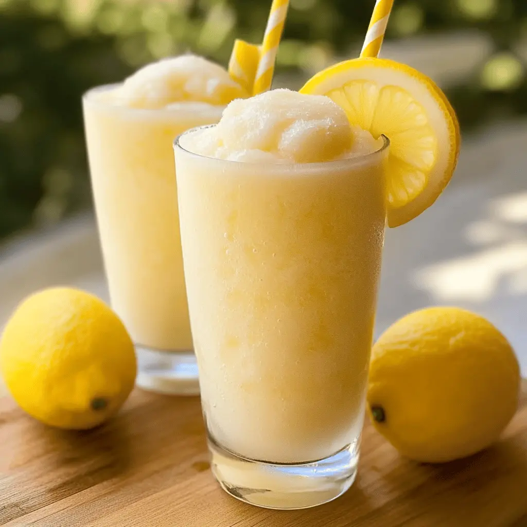 Stay cool this summer with a refreshing frozen lemonade recipe! Made with fresh lemons, sweetened to perfection, and blended to icy bliss, this drink is perfect for hot days or backyard gatherings. It's an easy way to bring a burst of citrus flavor to any occasion. Save this recipe to impress your friends and family with a delightful homemade treat!