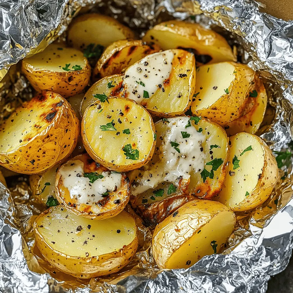 Looking for an easy and tasty side dish? These Grilled Potatoes in Foil are perfect for summer barbecues or family gatherings! With tender potatoes, herbs, and spices all perfectly steamed in foil, you’ll love the flavor and simplicity. Save this recipe for your next cookout or camping trip – it’s a hit every time!