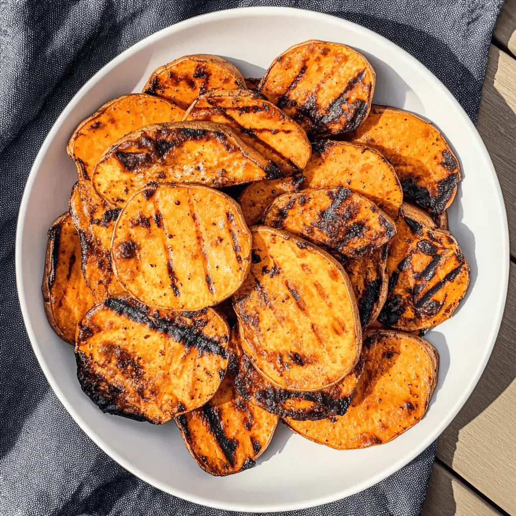 These grilled sweet potatoes are the perfect blend of smoky sweetness and tenderness! With just a few simple ingredients, you can create a flavorful side dish that pairs well with any meal. Ideal for summer barbecues or cozy family dinners, save this recipe for your next gathering to impress your guests with easy, delicious flavors!