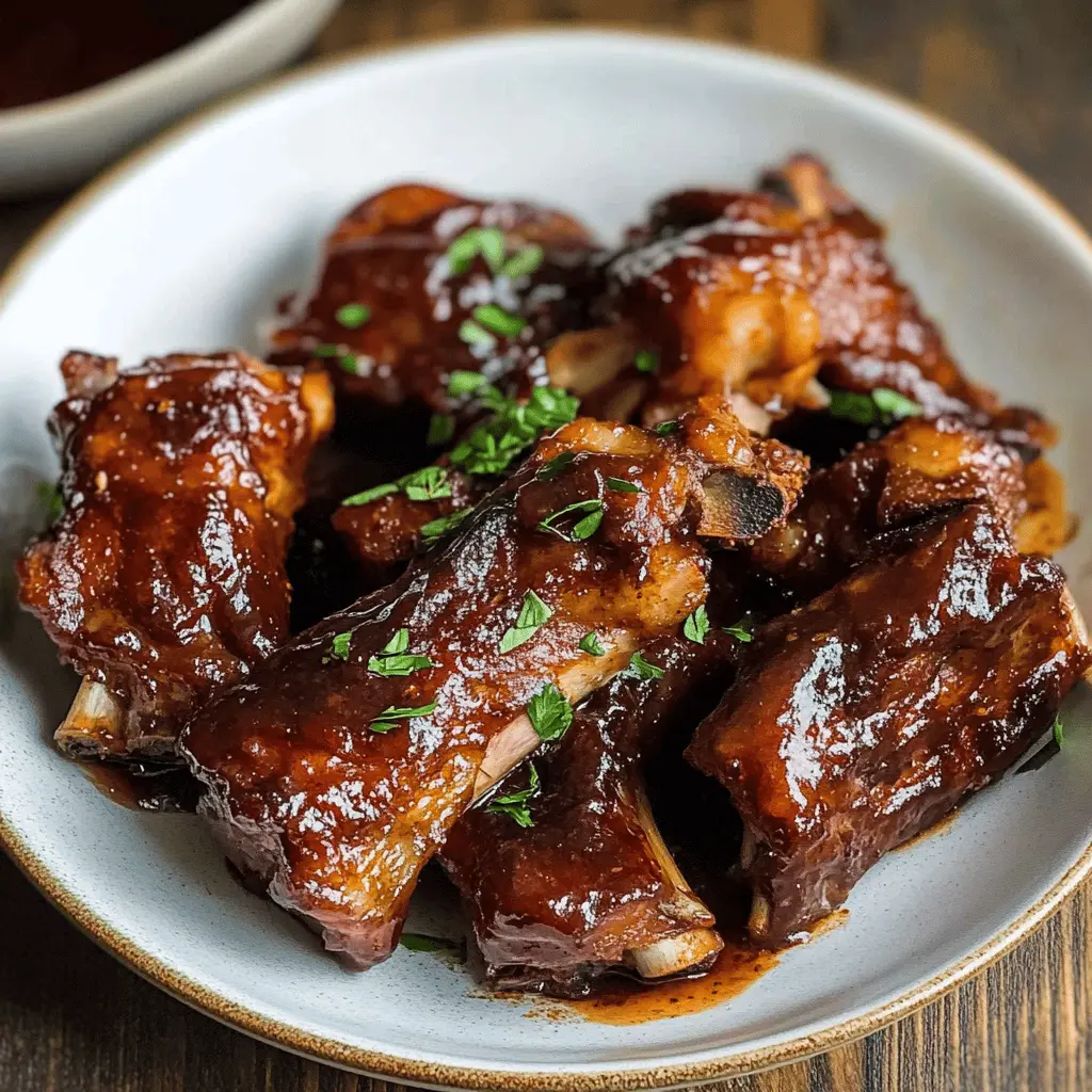 Tender and juicy Oven Baked BBQ Boneless Country Style Pork Ribs are perfect for a family dinner or weekend gathering! With a sweet and tangy homemade barbecue sauce, these ribs are a crowd-pleaser. Save this recipe for your next cookout or cozy night in – your taste buds will thank you!