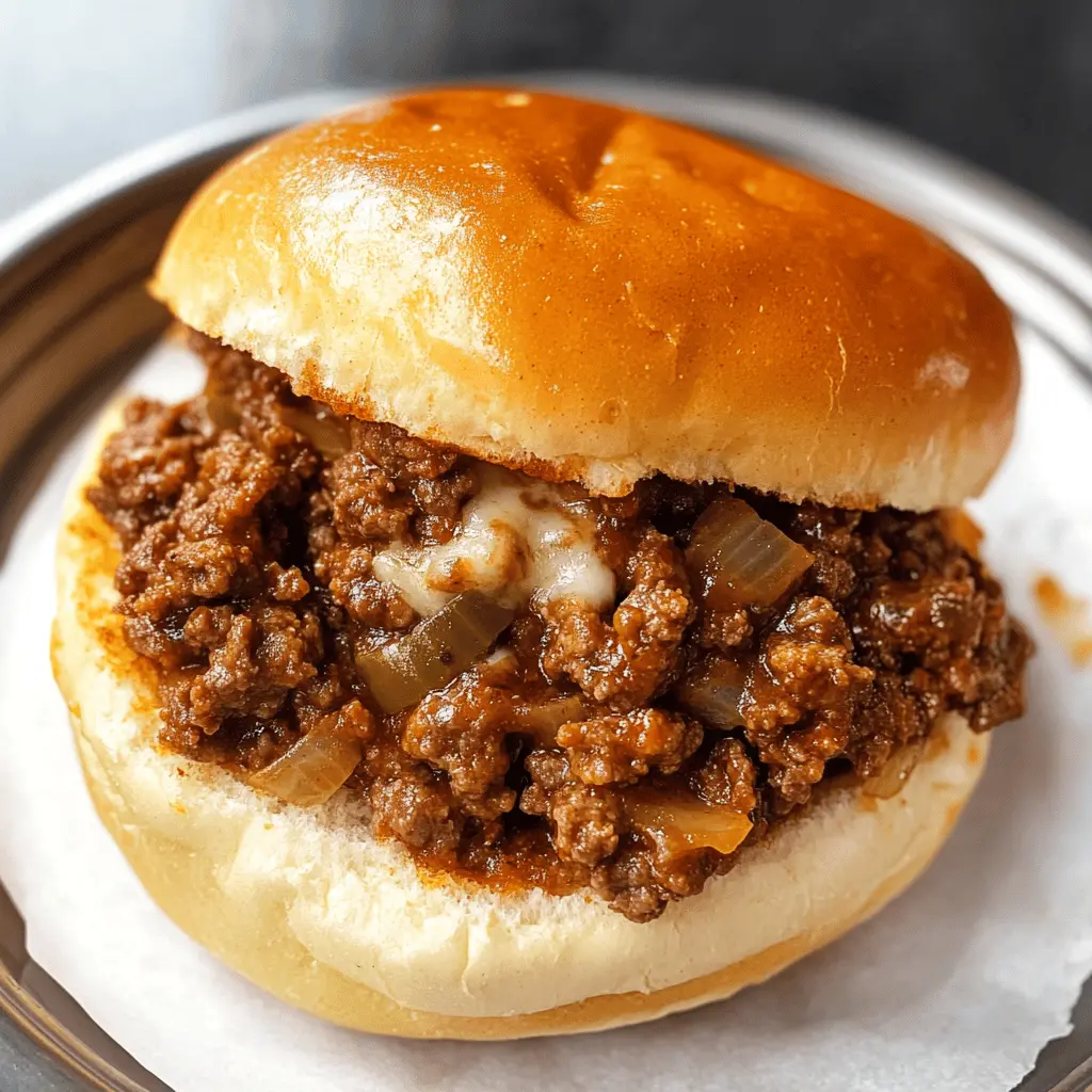 Looking for a fun twist on a classic? These Philly Cheesesteak Sloppy Joes combine tender beef, melted cheese, and all the delicious flavors of a Philly cheesesteak, served up on a soft bun! Perfect for dinner or game day. Save this recipe for a quick and satisfying meal that everyone will love!