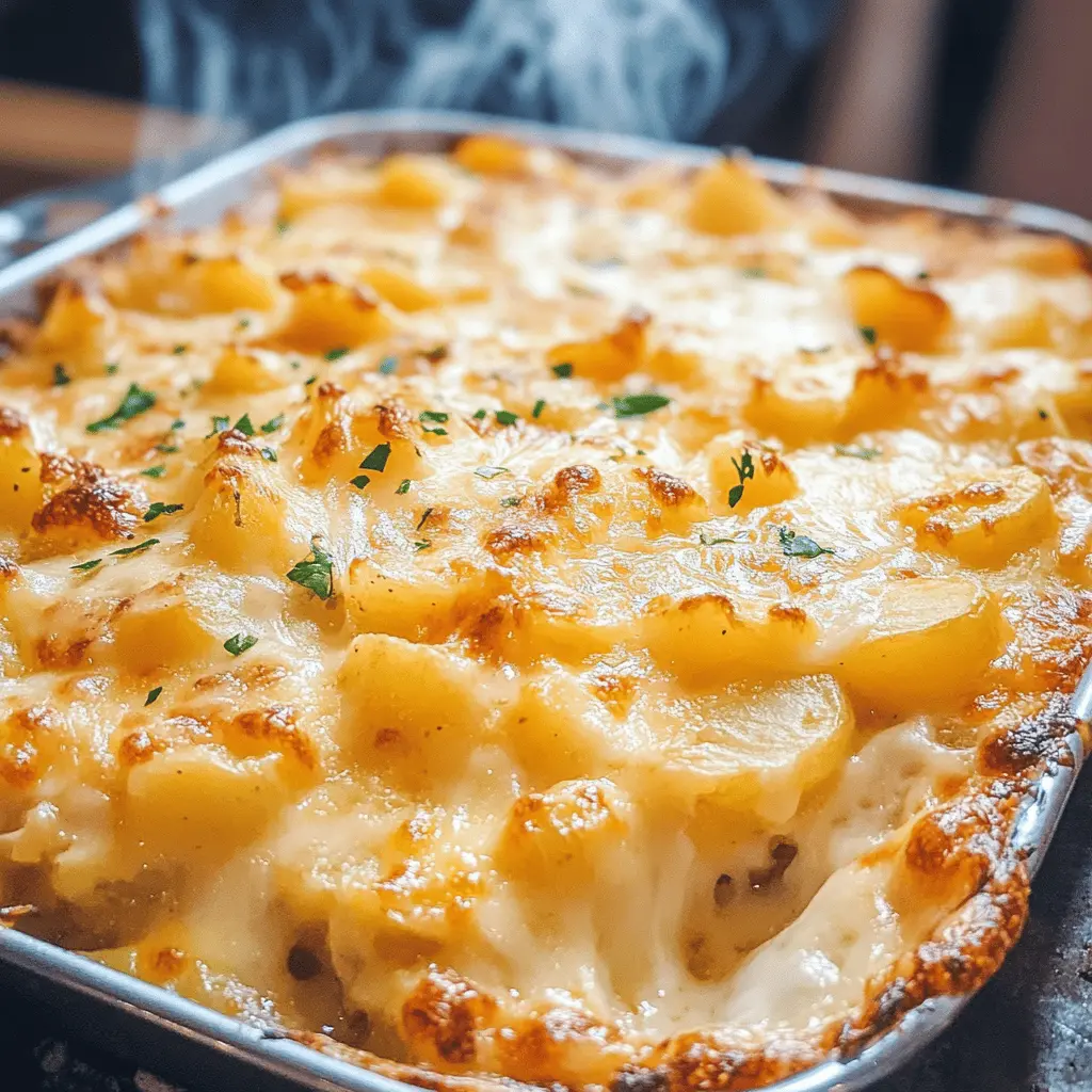 Get ready for a cozy dish that’s packed with flavor! These Smoked Cheesy Potatoes are creamy, cheesy, and infused with a delightful smoky flavor. Perfect as a side for BBQs or family dinners. Save this recipe for your next gathering and enjoy the comforting blend of textures and tastes that everyone will love!