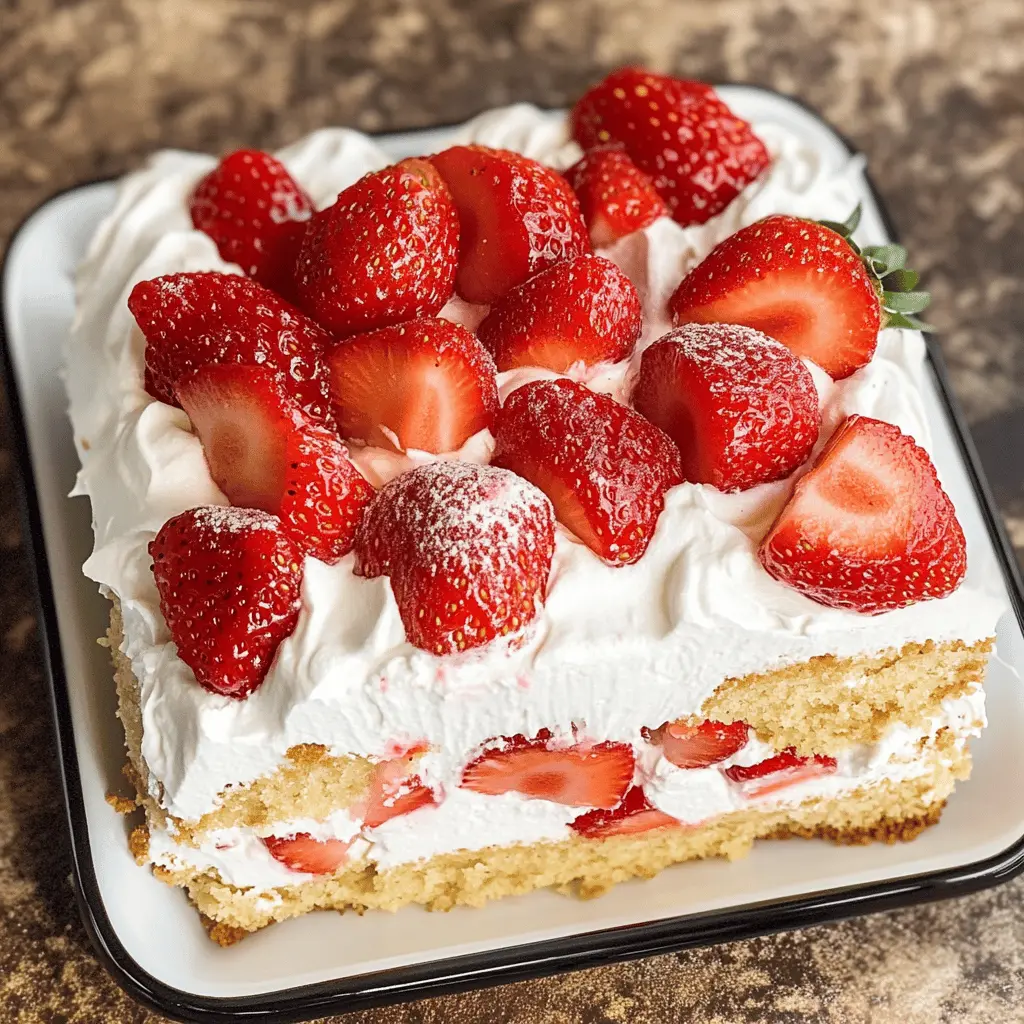 This no-bake Strawberry Icebox Cake is the perfect summer treat! Layers of fluffy whipped cream and fresh strawberries create a delightful dessert that’s both easy to make and incredibly refreshing. Ideal for picnics or gatherings, this cake is sure to impress your guests. Save this recipe for a sweet finale to your warm-weather meals! Perfect for fulfilling your strawberry cravings!