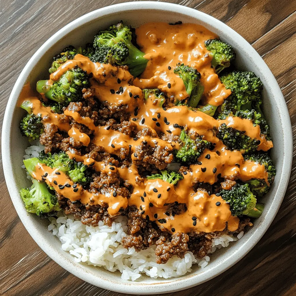Quick and delicious, this Teriyaki Ground Beef and Broccoli is perfect for busy weeknights! With savory flavors and a creamy Yum Yum Sauce, it's a family favorite that comes together in no time. Save this recipe for a delightful dinner that everyone will love, or whip it up for your next gathering!