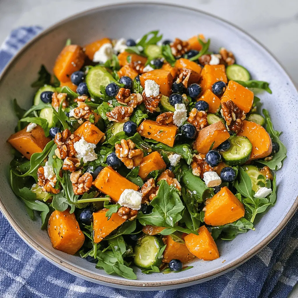 Honey Roasted Sweet Potato Summer Salad Recipe