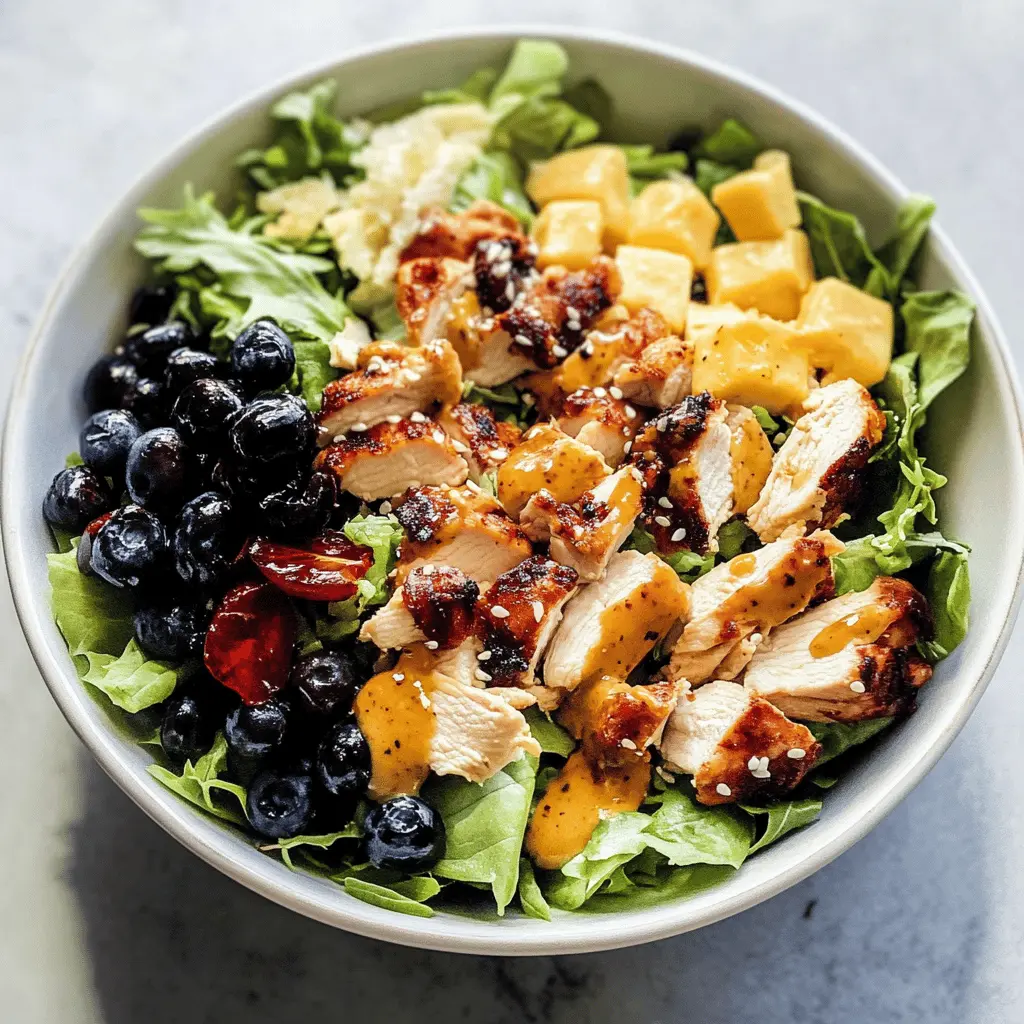 Easy Honey Mustard Chicken Salad Recipe