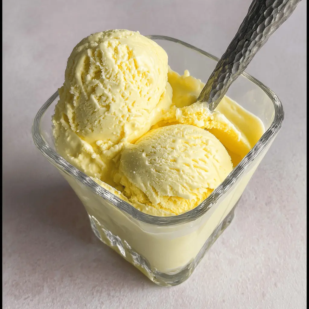 Easy Homemade Custard Ice Cream Recipe