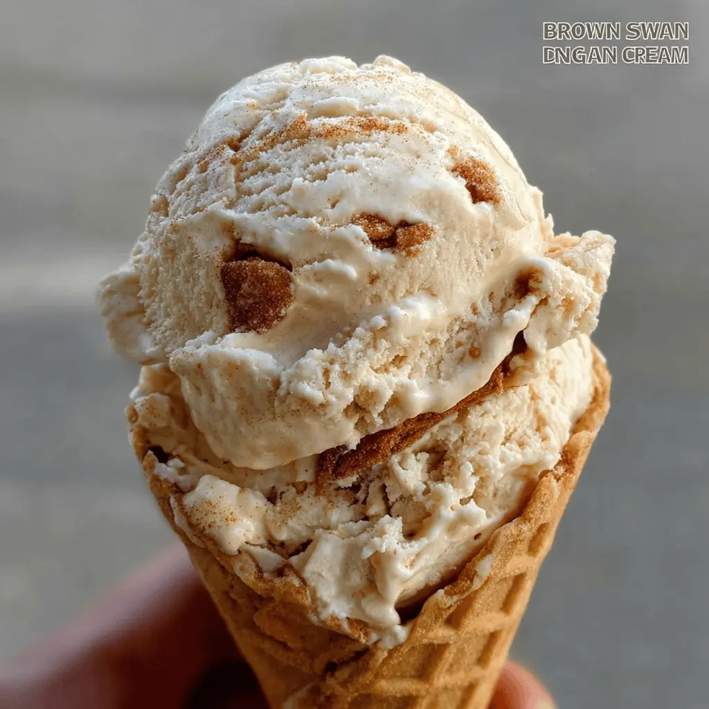 Easy Brown Sugar Cinnamon Ice Cream Recipe