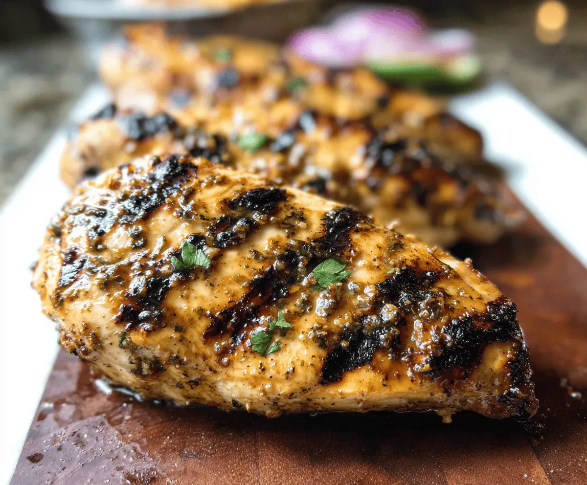 The Best Easy Chicken Breast Marinade Recipe