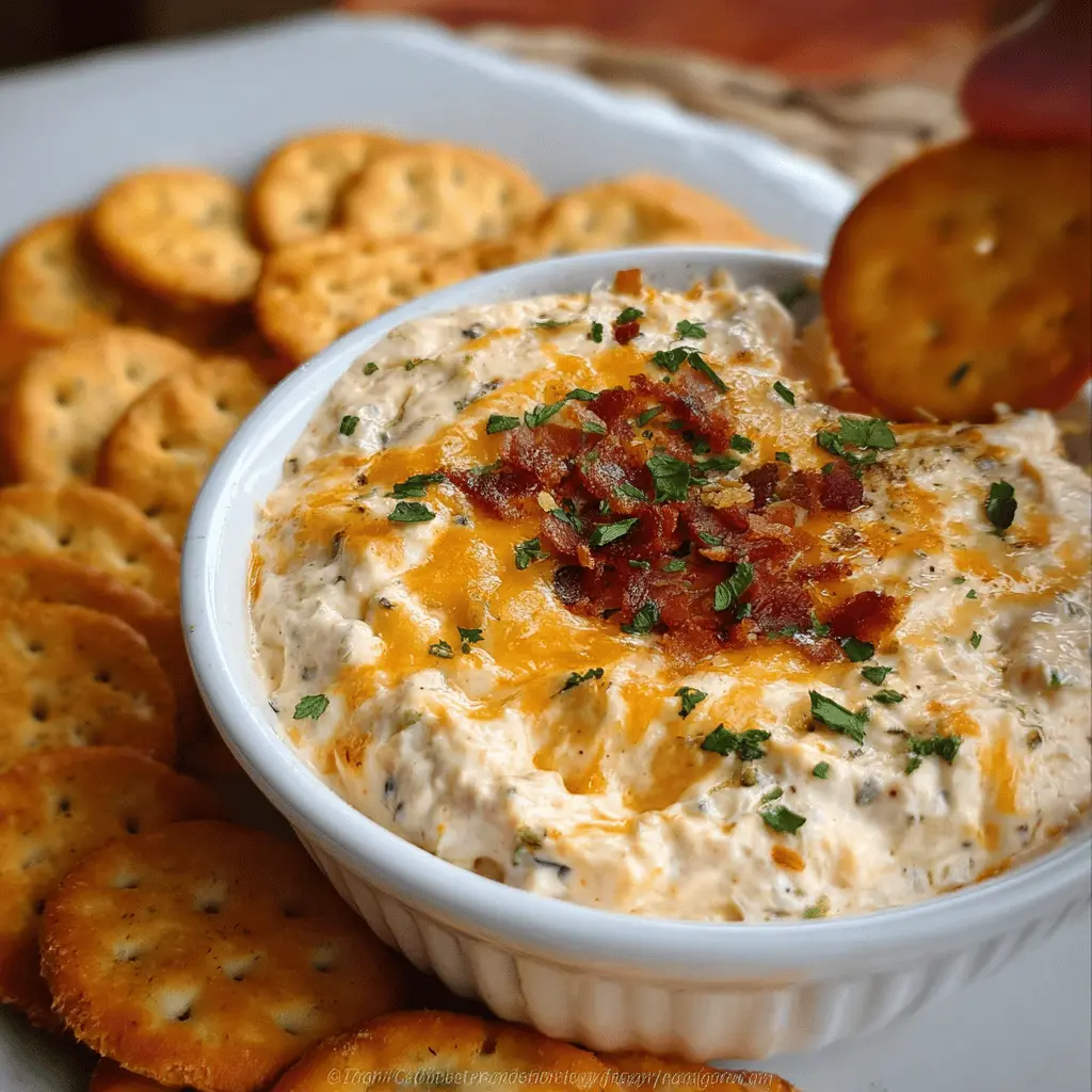 Easy Cheesy Crack Dip Recipe
