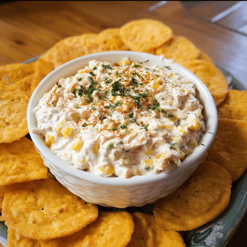 Easy Cream Cheese Corn Dip Recipe