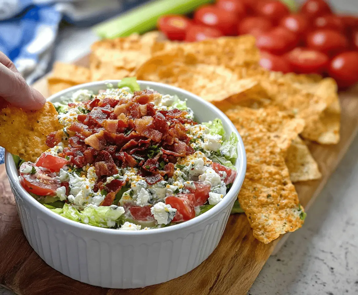 Easy Wedge Salad Dip Recipe for Parties