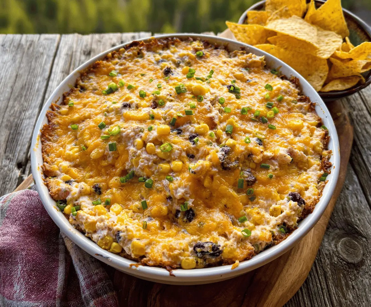 Easy Cowboy Corn Dip Recipe