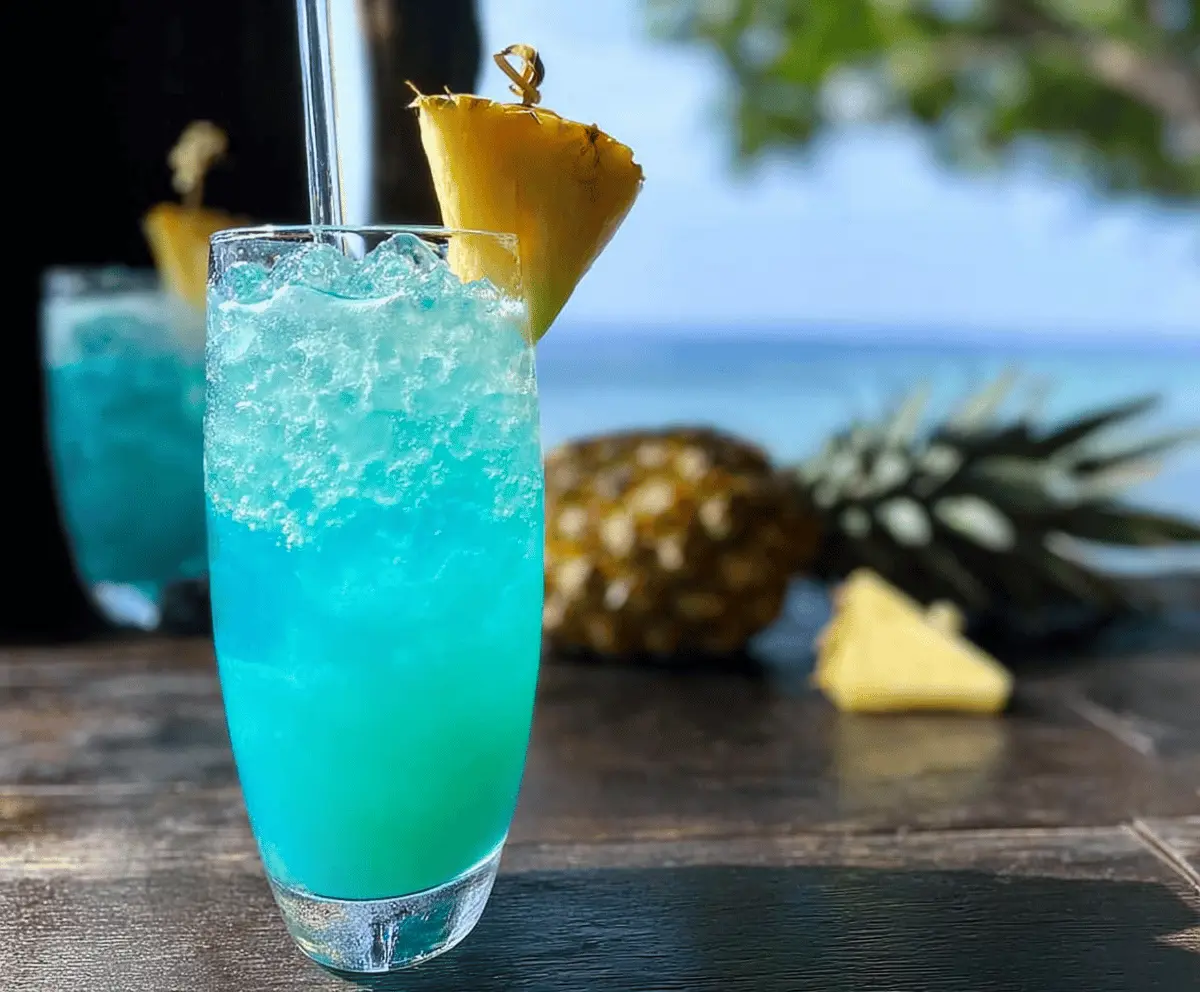 Easy Blue Hawaiian Mocktail Recipe