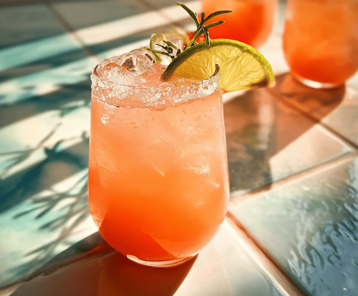 Easy Refreshing Paloma Cocktail Recipe