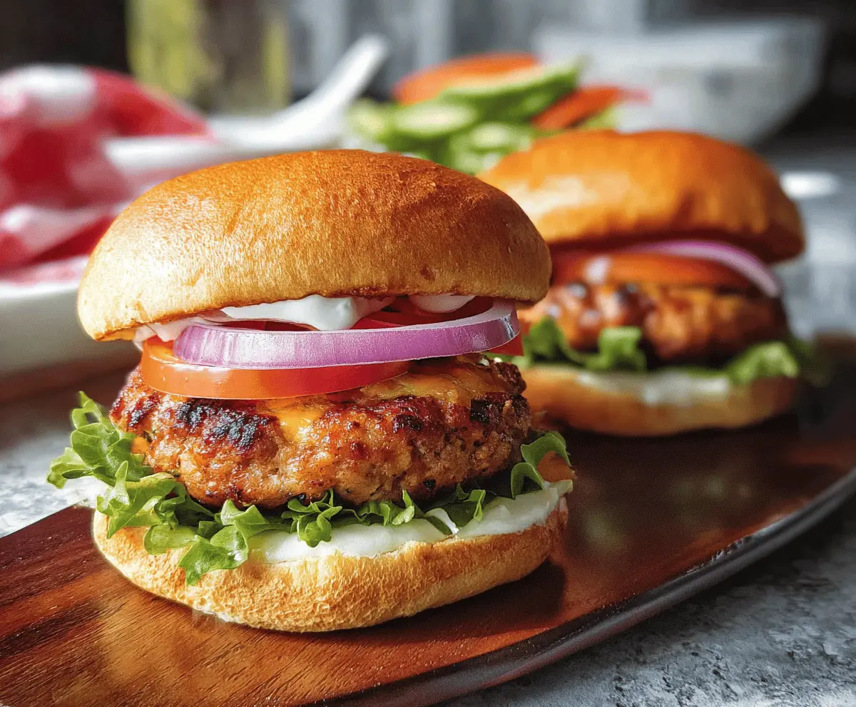 Juicy Turkey Burgers Recipe for Easy Dinners