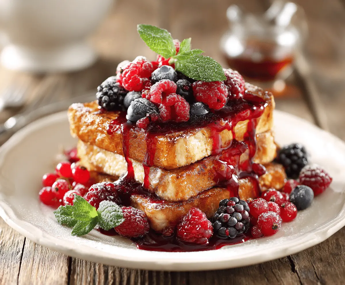 French Toast with Berries
