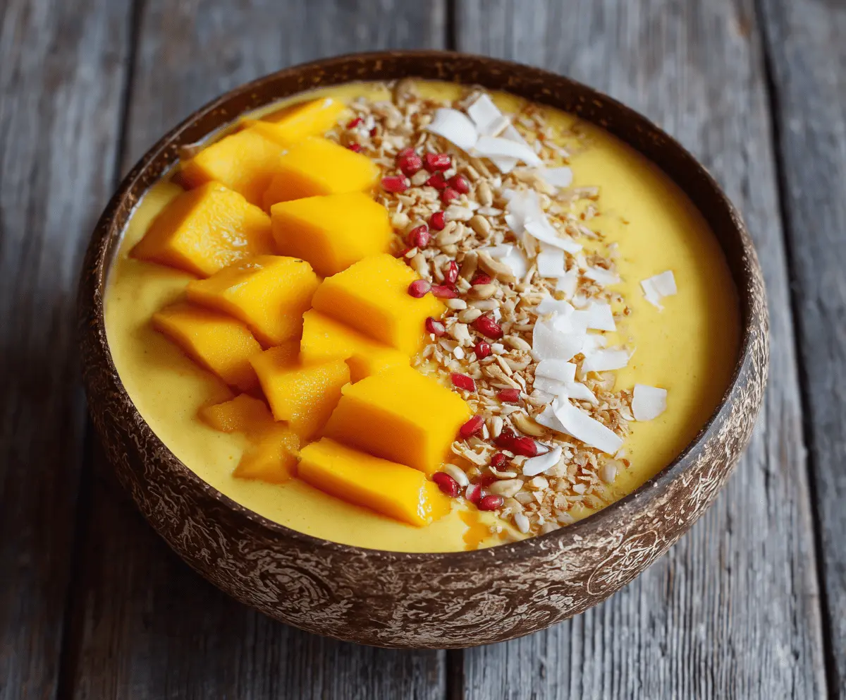 Mango Smoothie Bowl