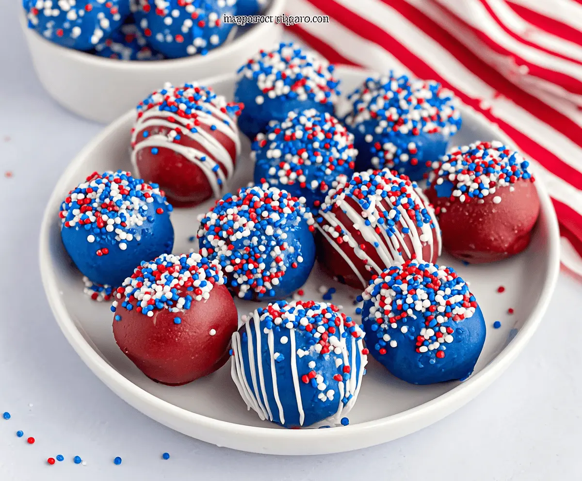 Easy Patriotic Oreo Balls Recipe for Summer Celebrations