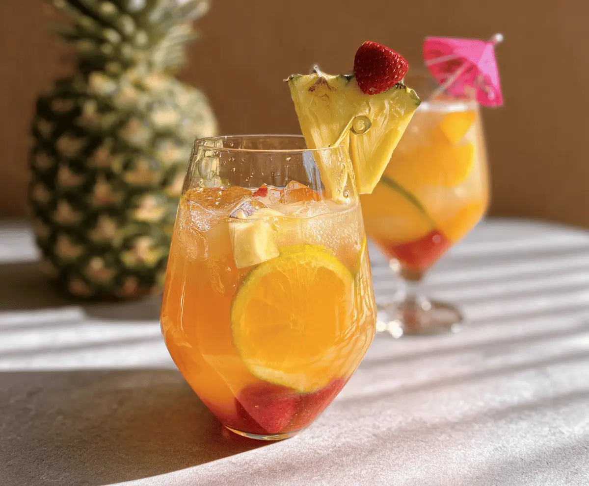 Refreshing Pina Colada Sangria Recipe