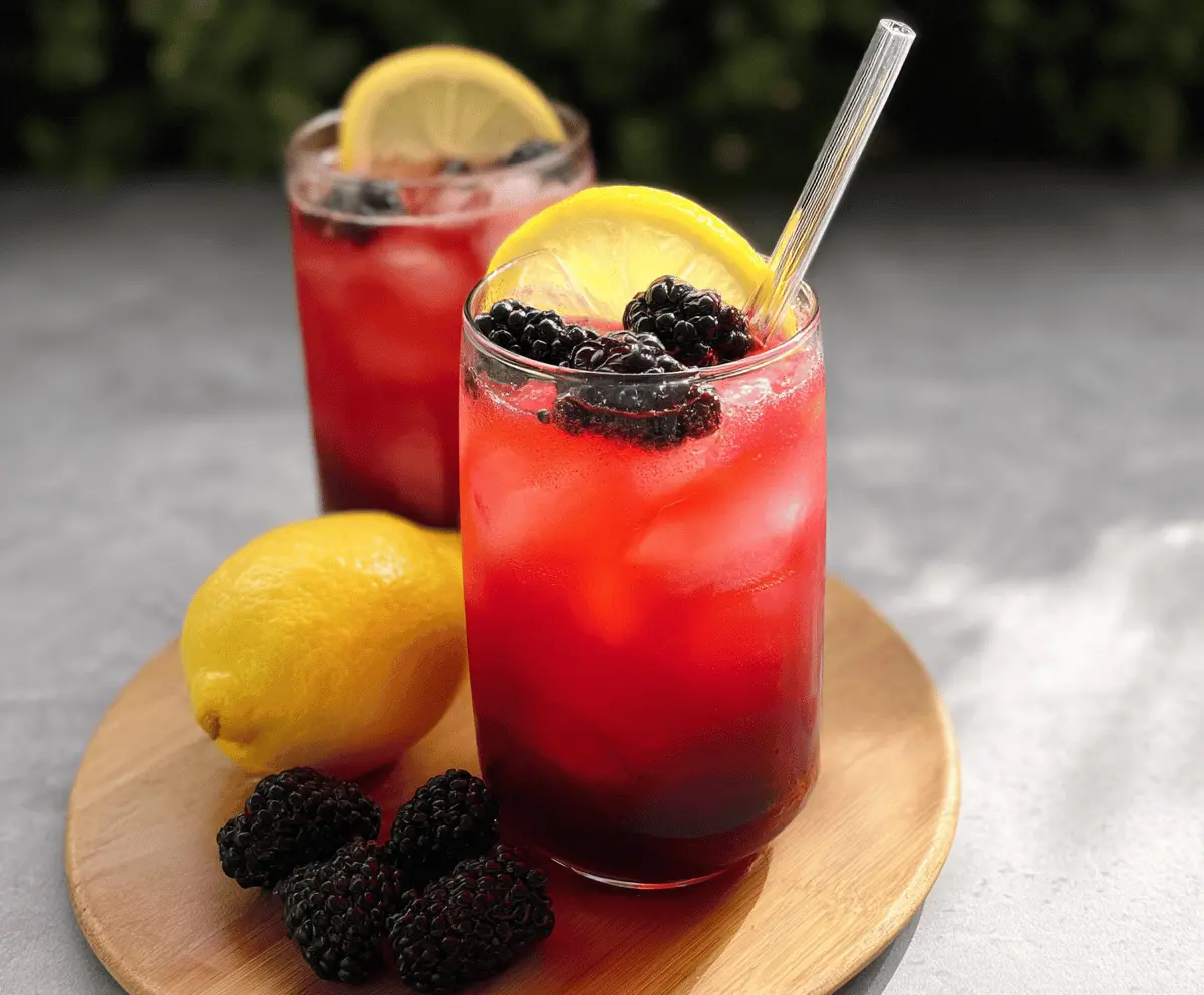 Refreshing Fresh Blackberry Lemonade Recipe