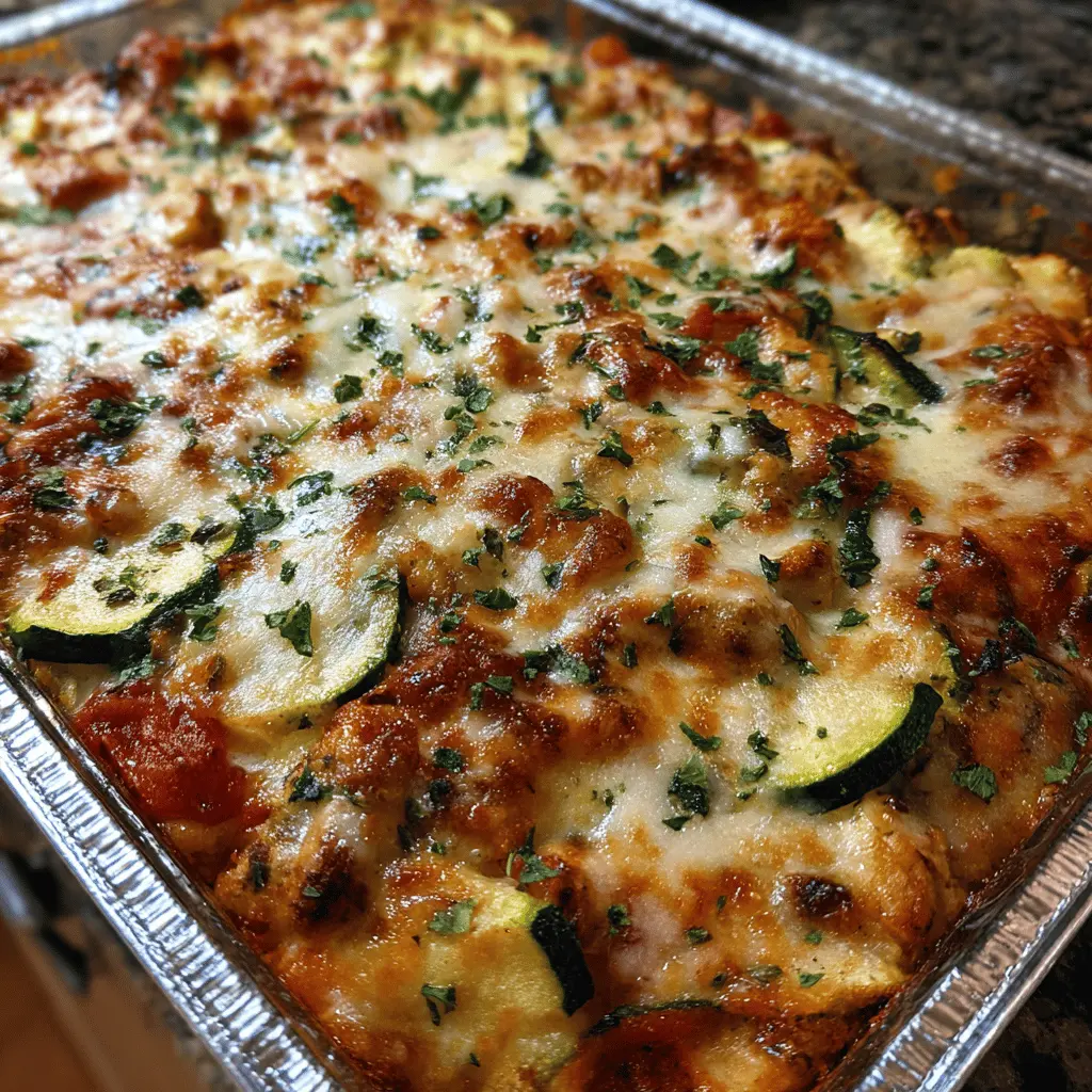 Easy Italian Chicken and Zucchini Bake Recipe