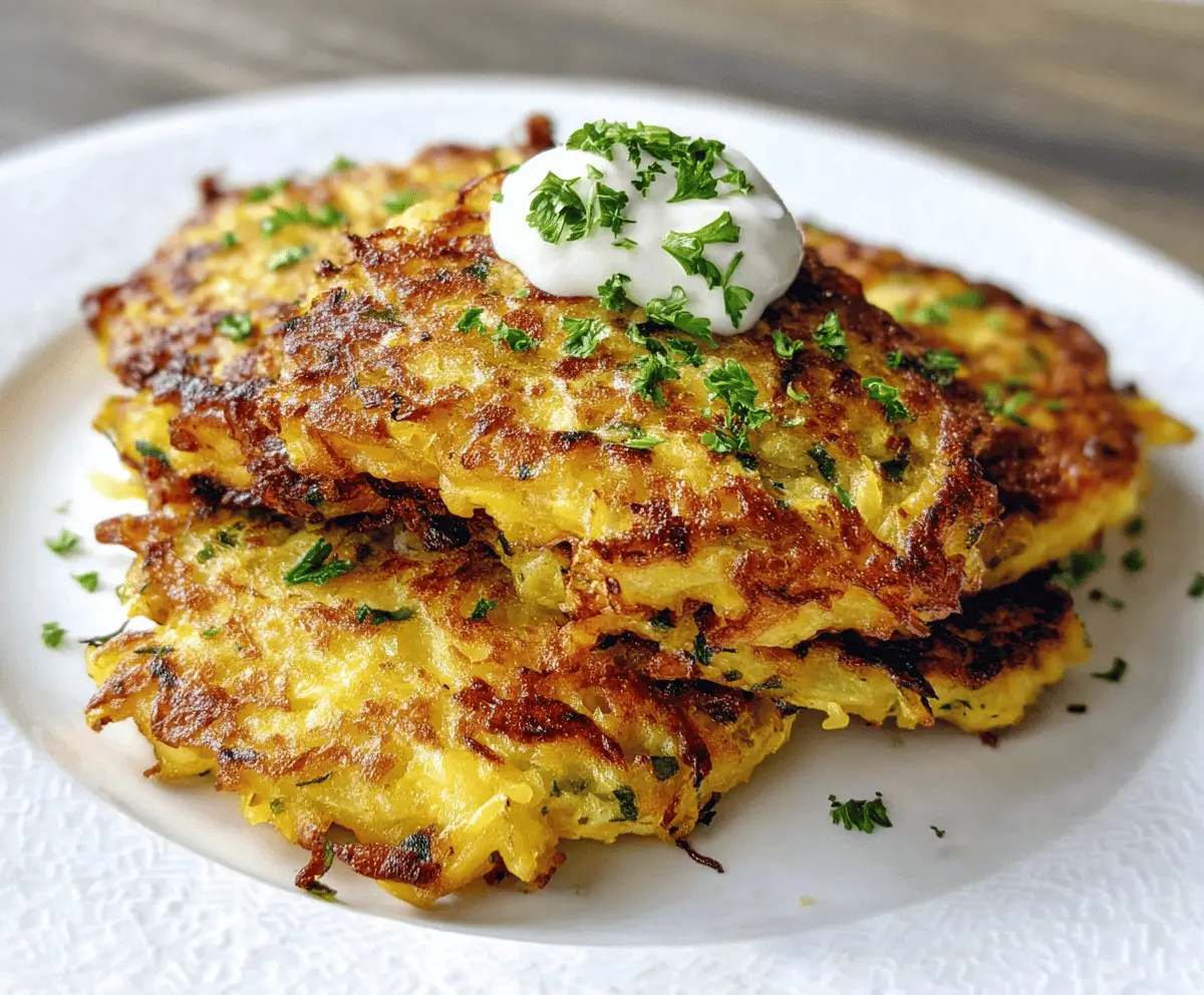 Crispy Parmesan Yellow Squash Fritters Recipe