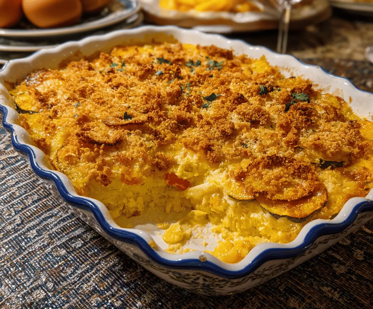 The Best Southern Squash Casserole Recipe