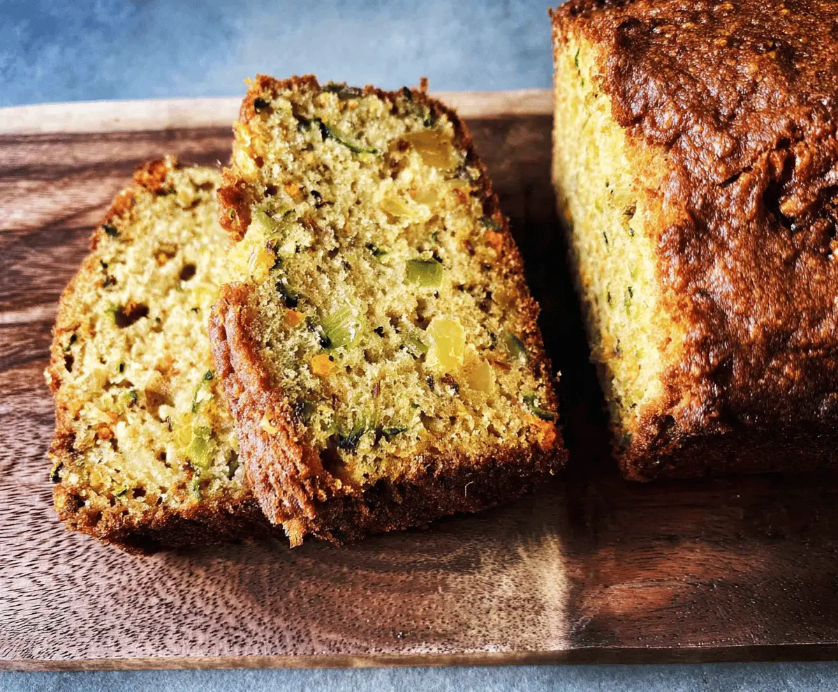 Moist Pineapple Zucchini Bread Recipe