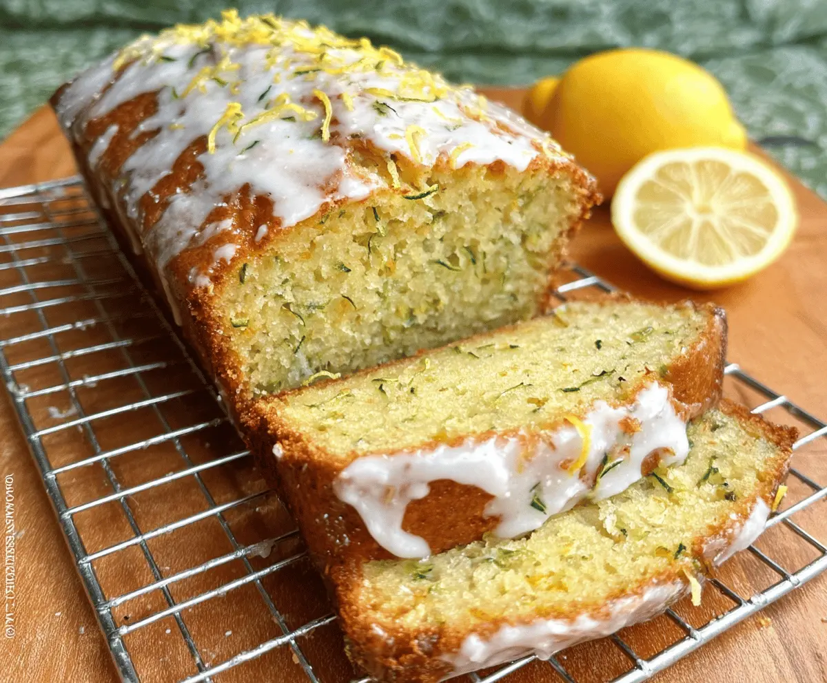 Moist Lemon Zucchini Bread Recipe
