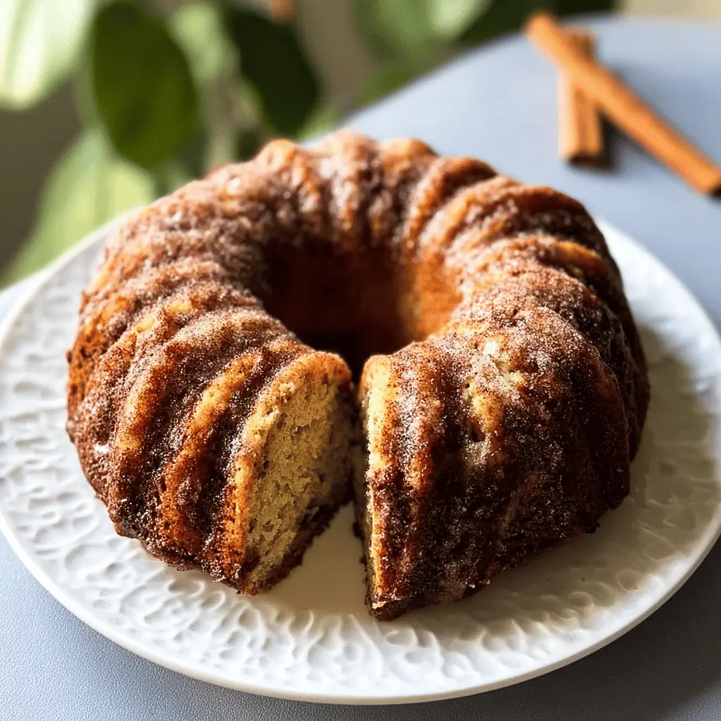 Moist Cinnamon Zucchini Bundt Bread Recipe