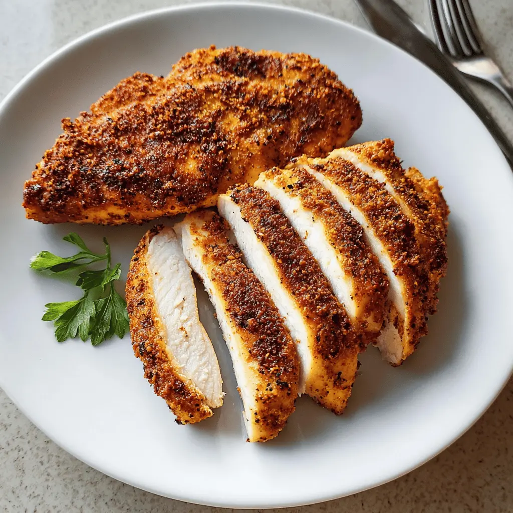 Easy Air Fryer Chicken Breasts Recipe for Juicy Meat