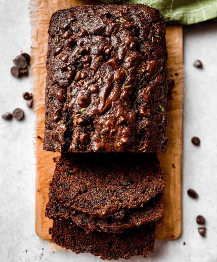 Healthy Chocolate Zucchini Bread Recipe
