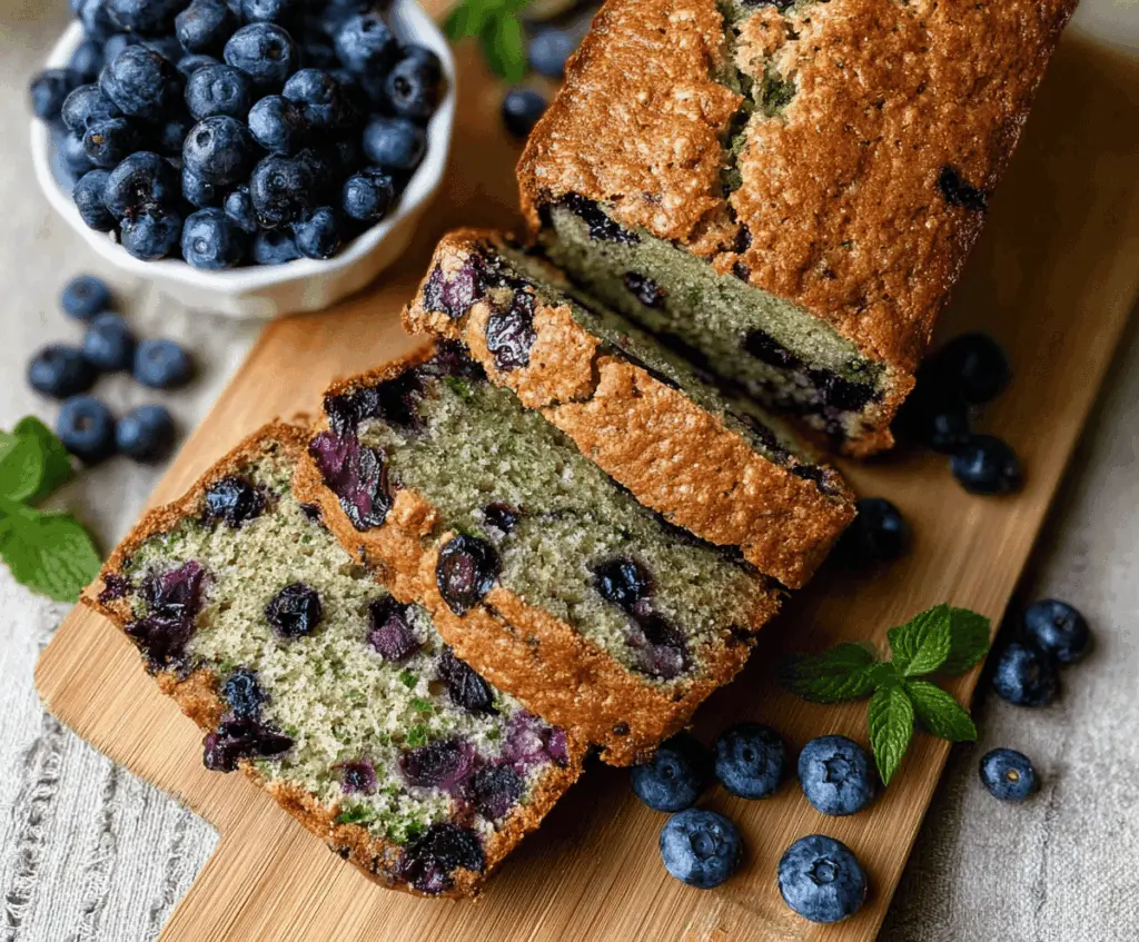 Moist Blueberry Zucchini Bread Recipe
