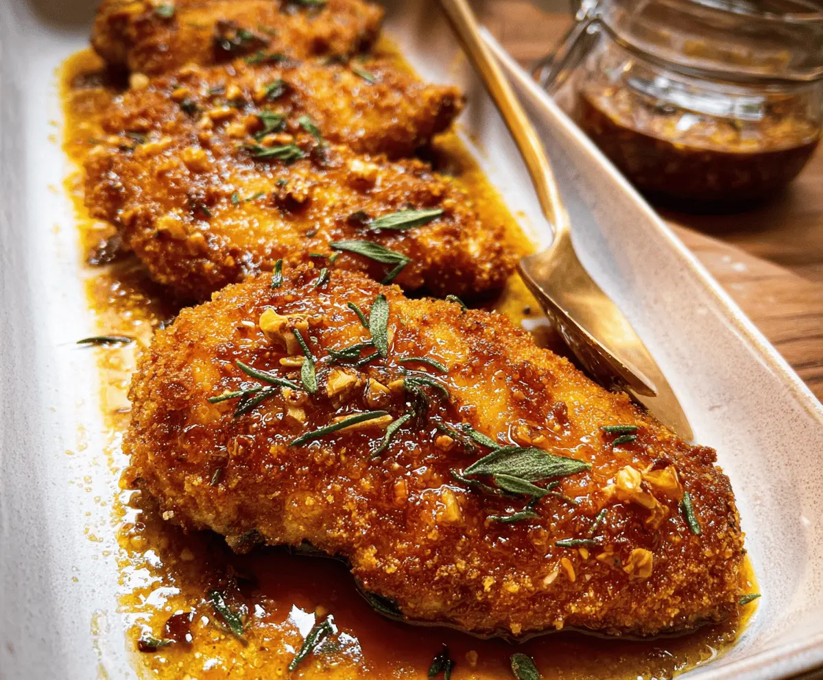 Crispy Baked Hot Honey Chicken Recipe