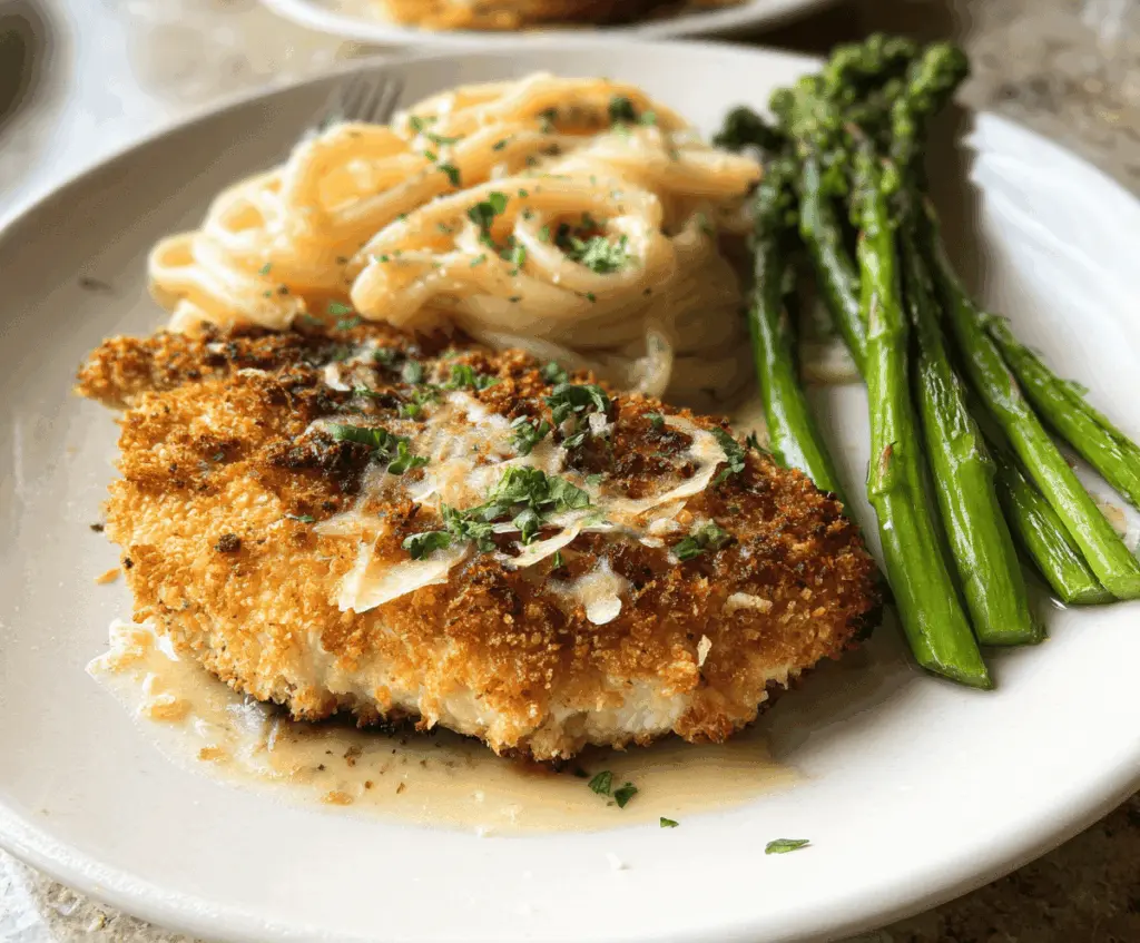 Crispy Parmesan Crusted Chicken Recipe