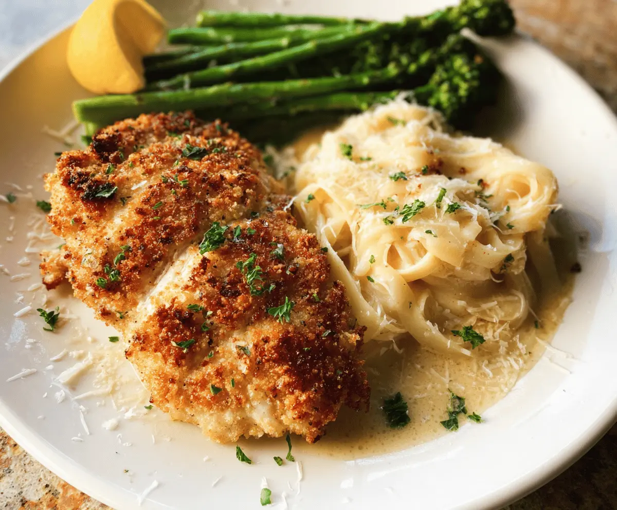 Crispy Parmesan Crusted Chicken Recipe