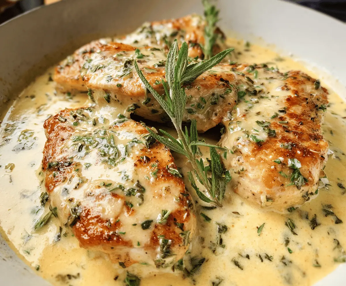 Creamy Herb Chicken Recipe for Easy Dinners