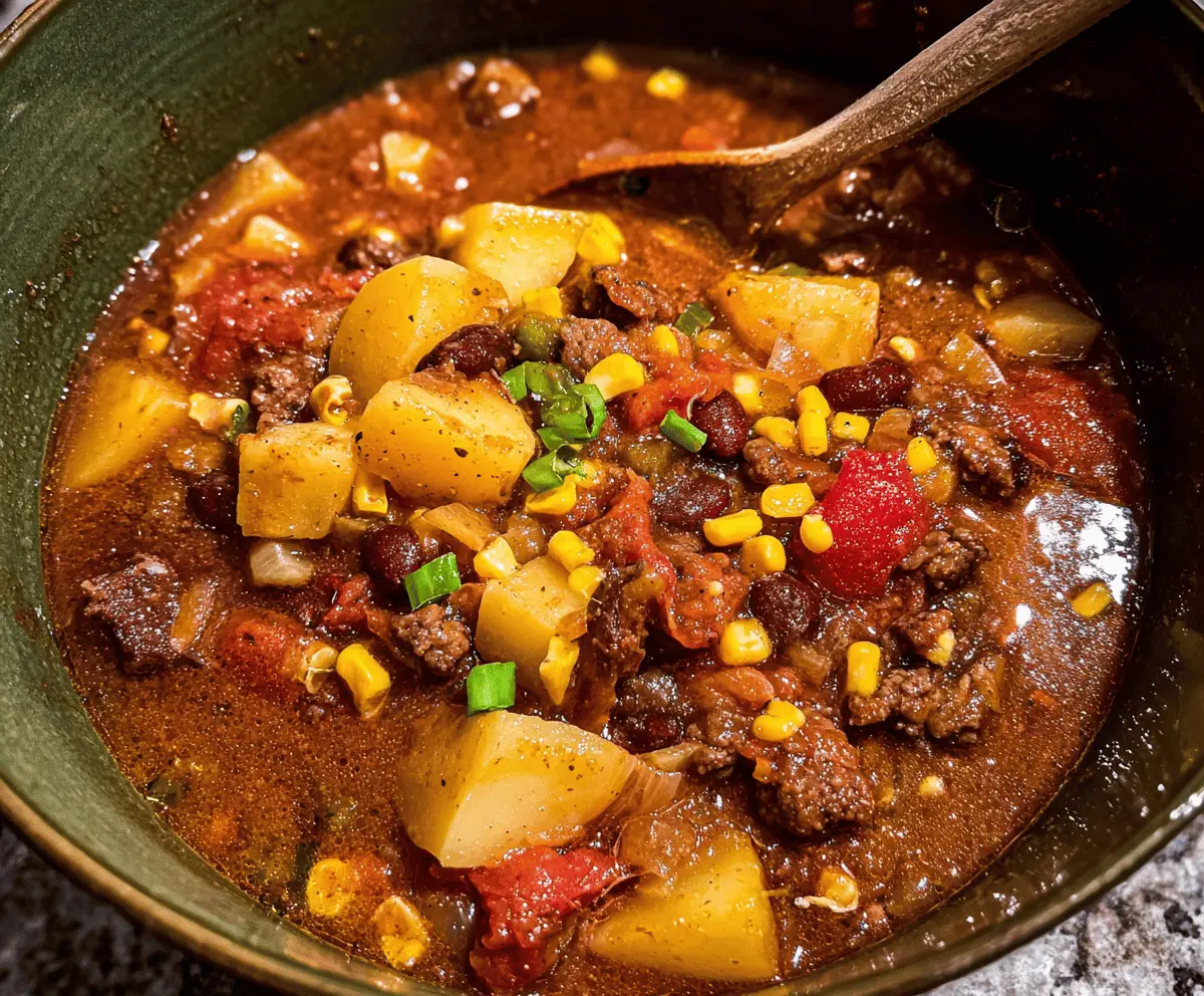 Hearty Cowboy Stew Recipe for Easy Comfort Meals