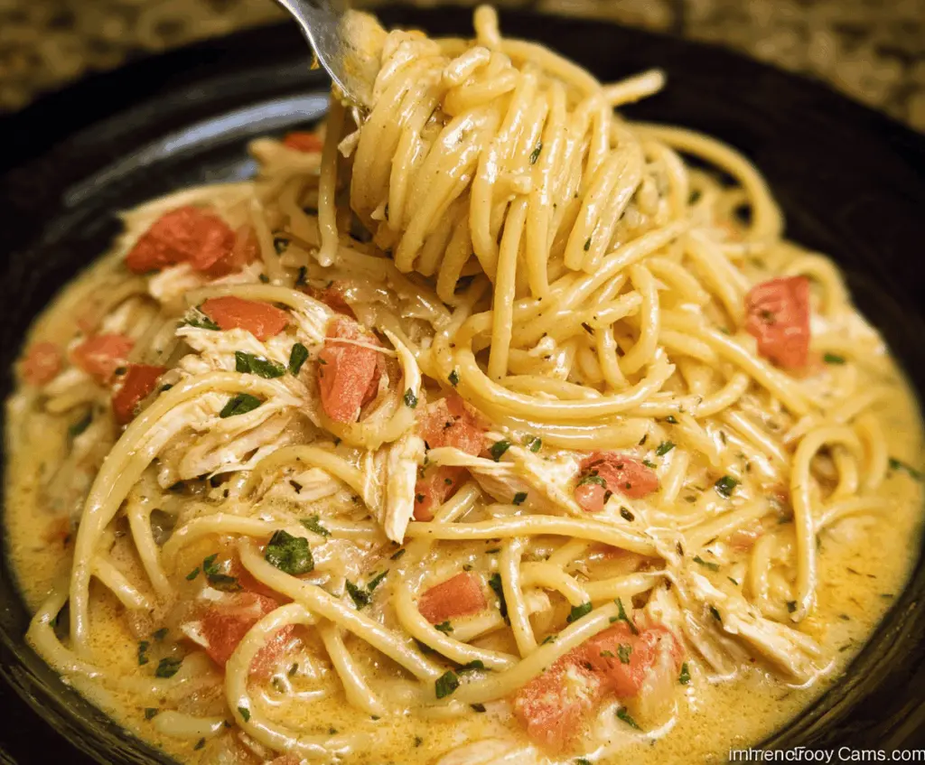 Easy Crockpot Chicken Spaghetti Recipe for Busy Weeknights