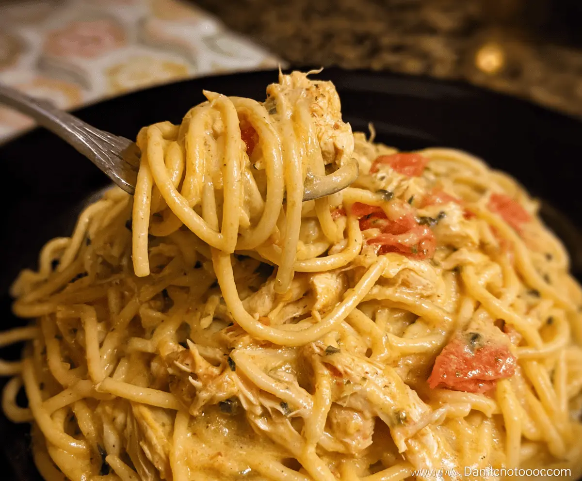 Easy Crockpot Chicken Spaghetti Recipe for Busy Weeknights