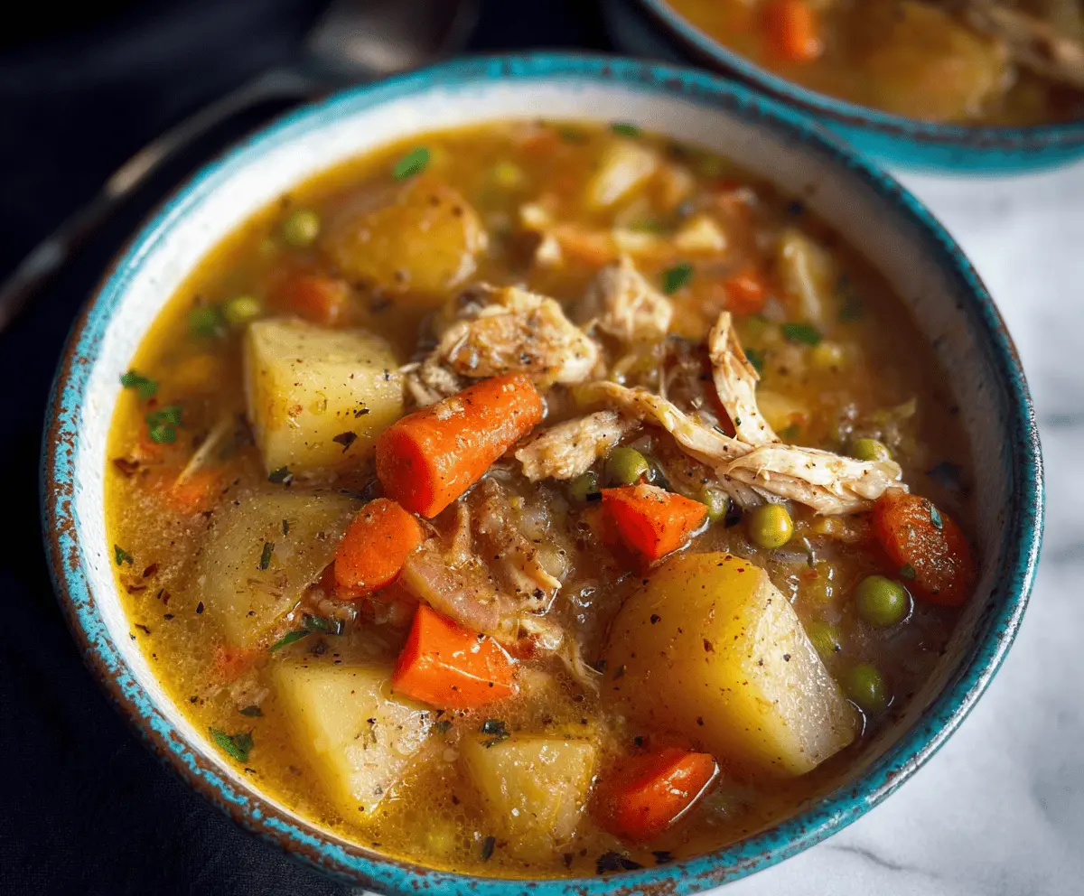 Easy Slow Cooker Chicken Stew for Cozy Meals