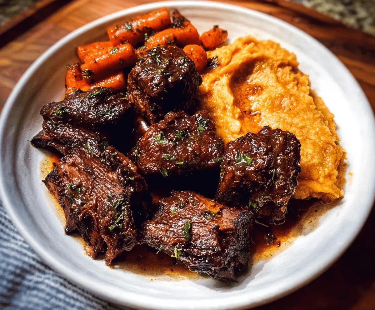 Super Tender Crockpot Beef Short Ribs Recipe