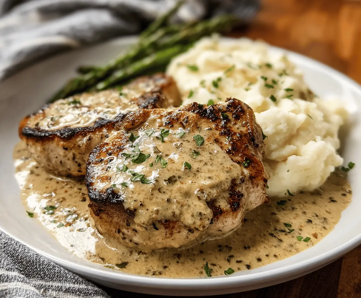 Creamy Ranch Slow-Cooker Pork Chops Recipe