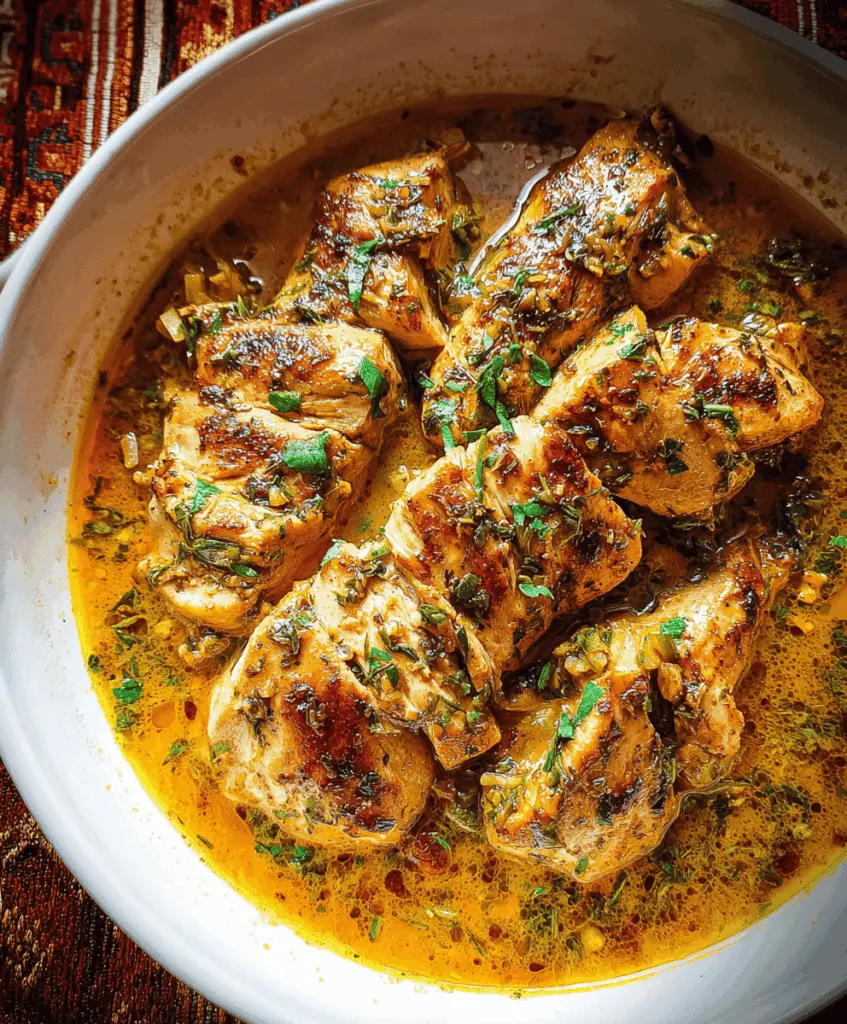 Easy Garlic Butter Chicken Recipe