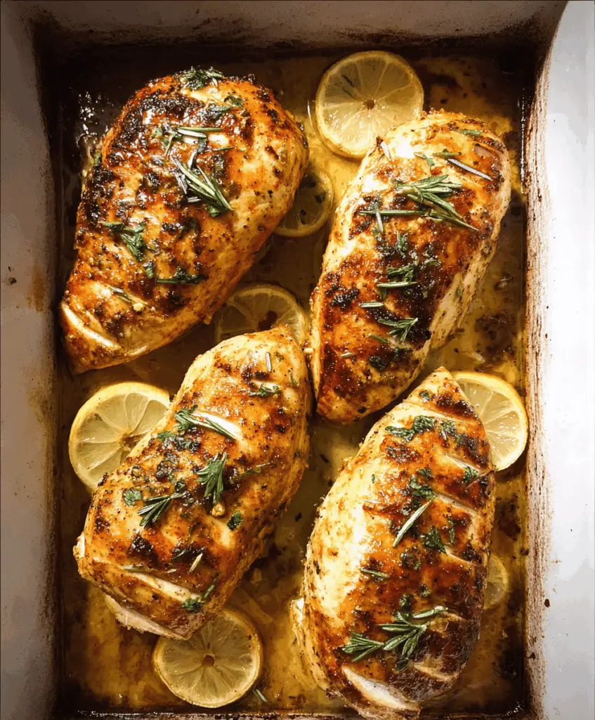Easy Oven Baked Chicken Breast Recipe