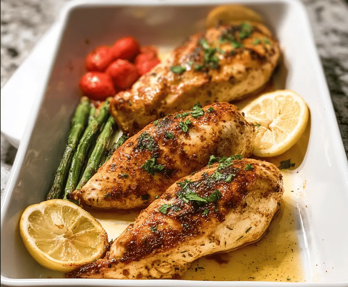 Easy Oven Baked Chicken Breast Recipe